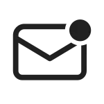 Mail Unread SVG Icon
